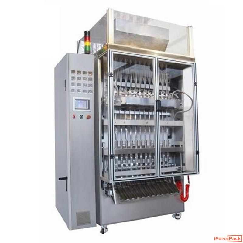 Automatic 12 lanes granule powder bag sachet packaging machine